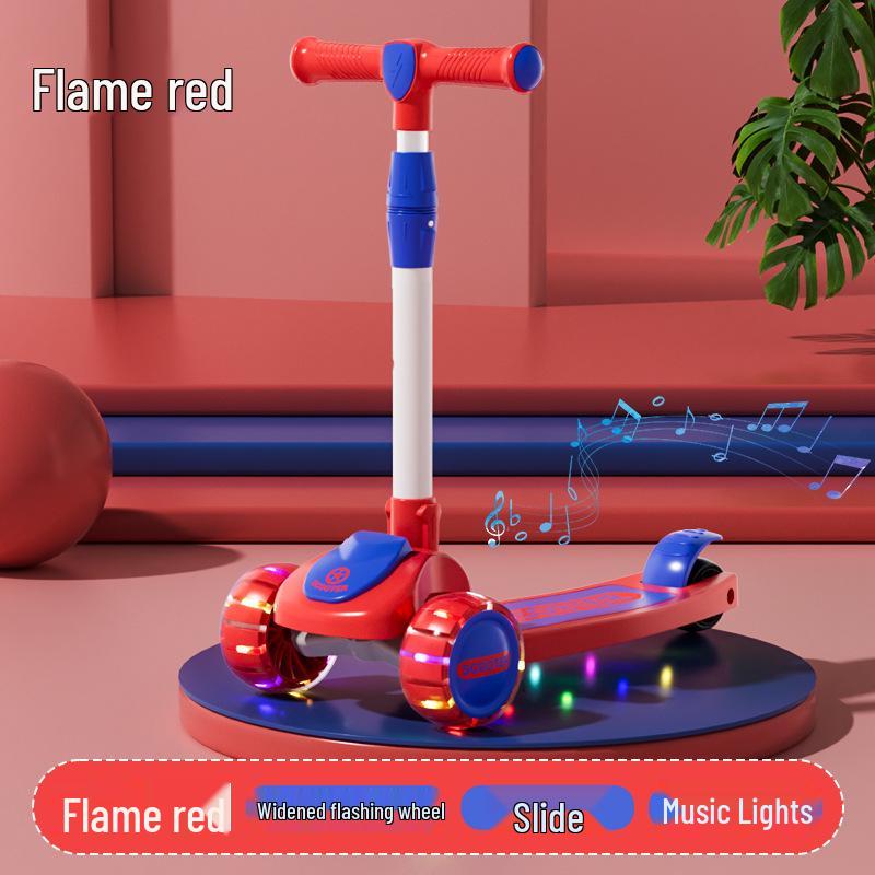 3-in-1 Children's Scooter for Ages 1-12: Safe and Fun for Boys and Girls