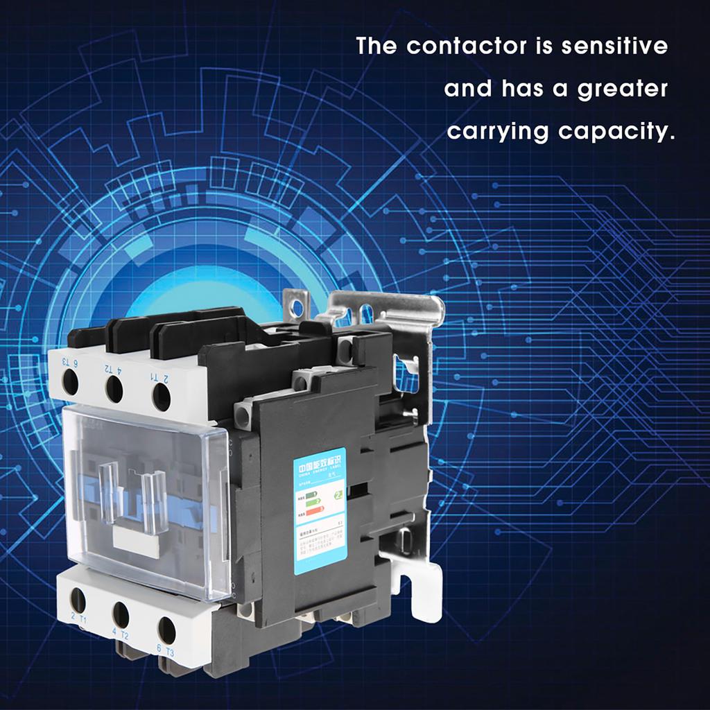 CJX2 8011 High Sensitivity Industrial Electric AC Contactor 220V 80A