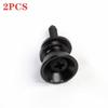 Guitar Strap Locking Pegs Guitar Button Lock Pins for Acoustic Guitar Electric Guitar Bass 2pcs