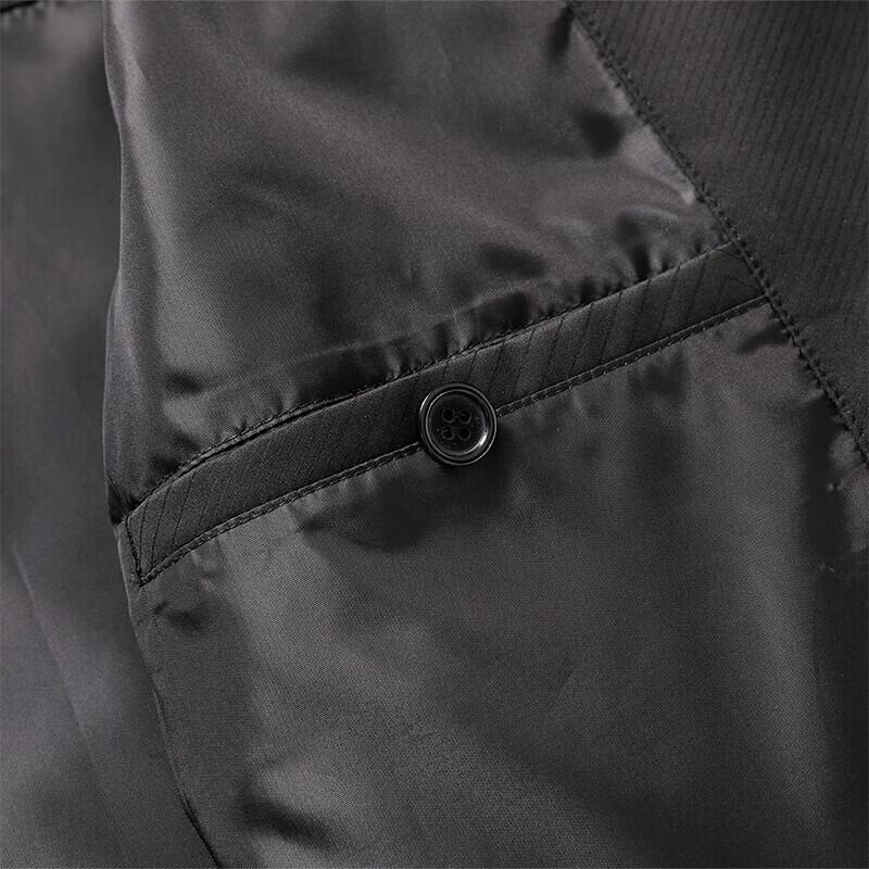 SEPTWOLVES Men's Autumn Herringbone Stand-Collar Jacket