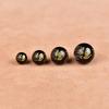 Red Agate Bagua Pattern Peace & Happiness Carved Beads for DIY Bracelet/Necklace