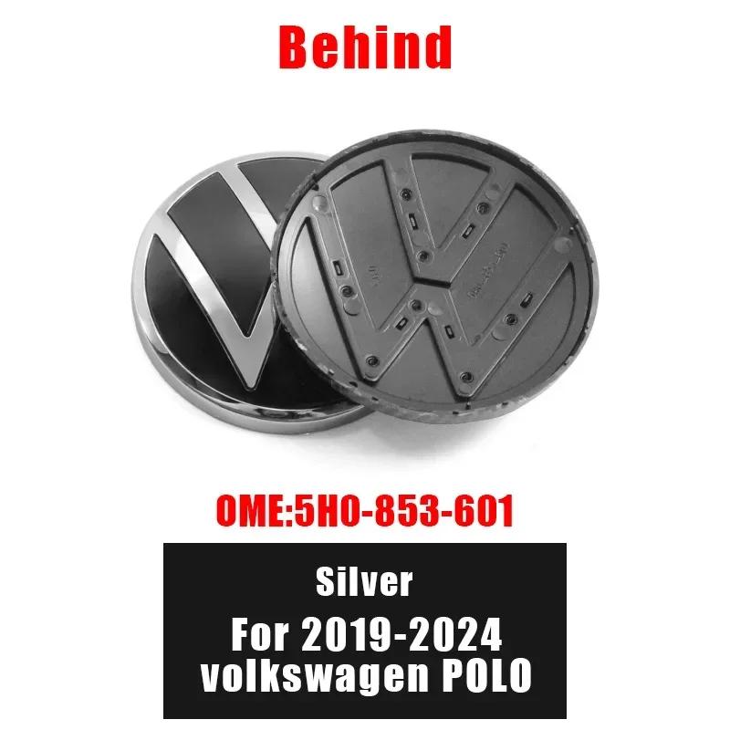 

Valve Stems Caps New Volkswagen VW Interior Stickers 1Pcs 139mm 110mm VW Car Logo Emblem Hood Front And Rear Tail Mark Rear