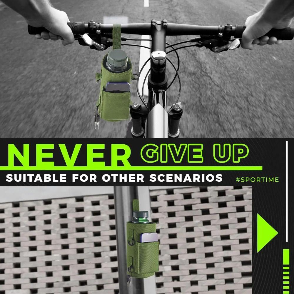 Magnetic Water Bottle Sling Bag Waterproof Sports Water Bottle Bag Gym Bottle Bag Gym