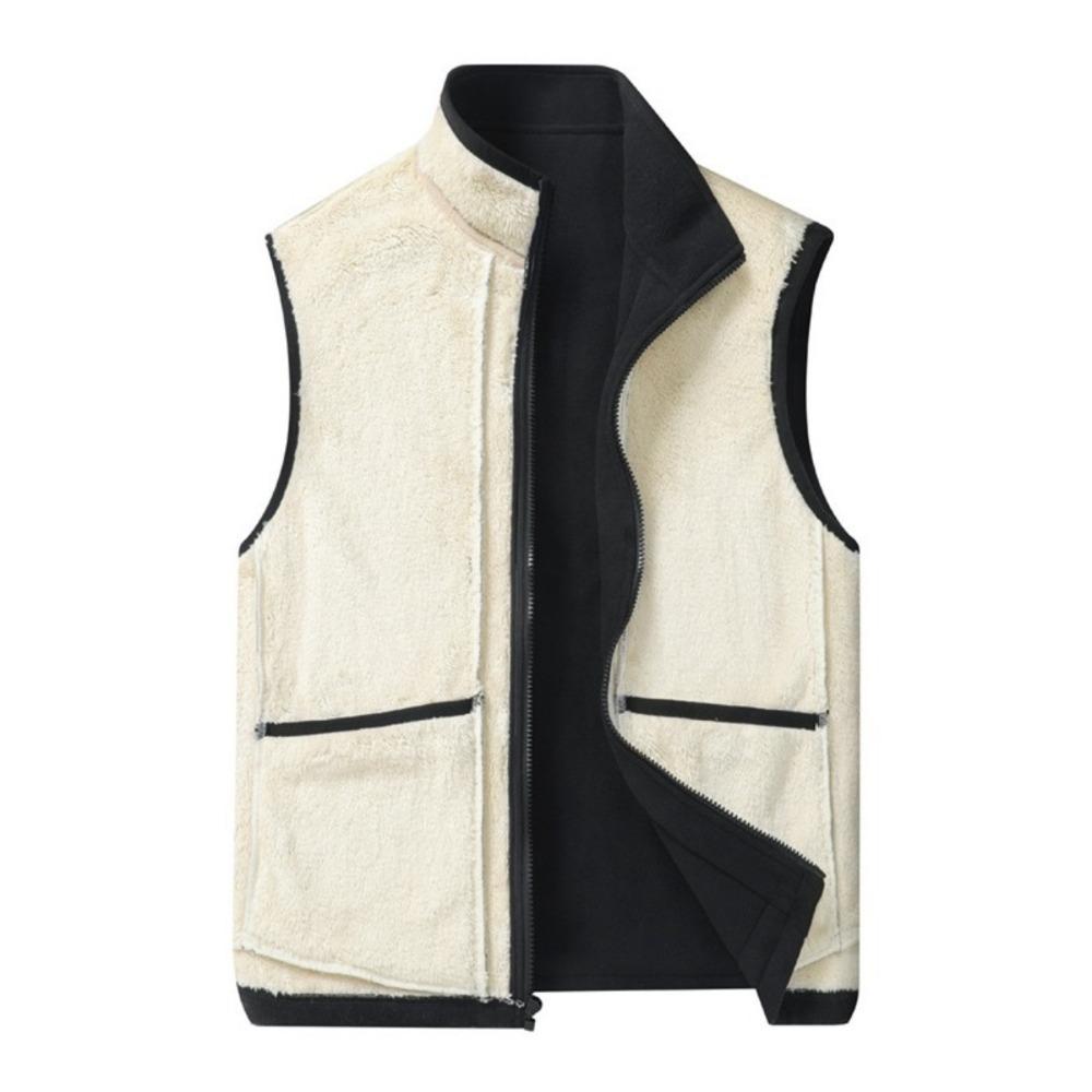Φθινόπωρο Χειμώνας Fleece Ανδρικά Αμάνικα Μπουφάν Γιλέκα Βελούδινα Ανδρικά Βαμβακερά Γιλέκα Παλτό Ανδρικά Ζεστά Γιλέκα Ρούχα