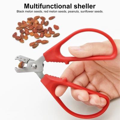 Somun Kabuğu Kraker Makas Pense Kelepçe Ergonomik Saplı Yeniden Kullanılabilir Yaygın Olarak Kullanılan Paslanmaz Çelik Fındıkkıran Aracı