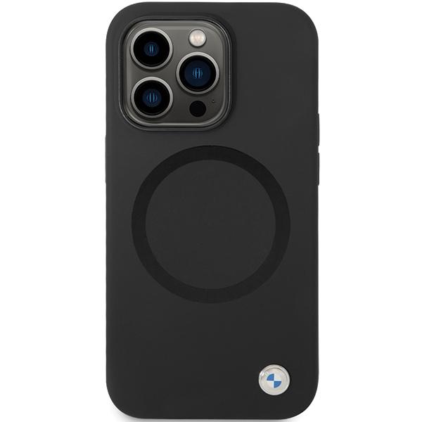 BMW BMHMP14LSILBK2 iPhone 14 Pro 6.1" black/black Signature Liquid Silicone MagSafe