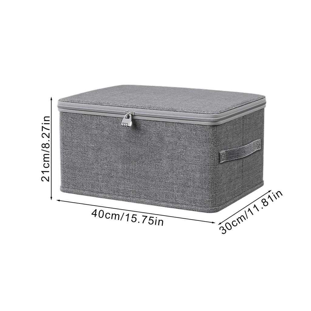 Lockable box Clothes Organizer With Password Lock Pants Sweater Layered Storage Cabinets Jeans Privacy Storage Organizers