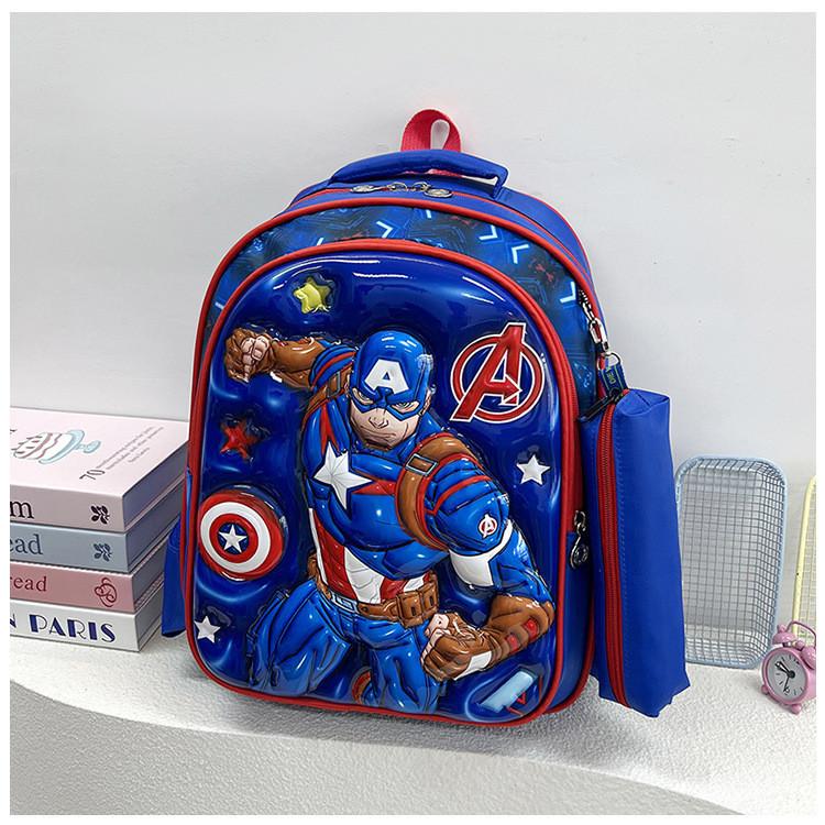 Adorable 3d Cartoon Hard Shell Kids Backpack For School With Cute Curved Straps