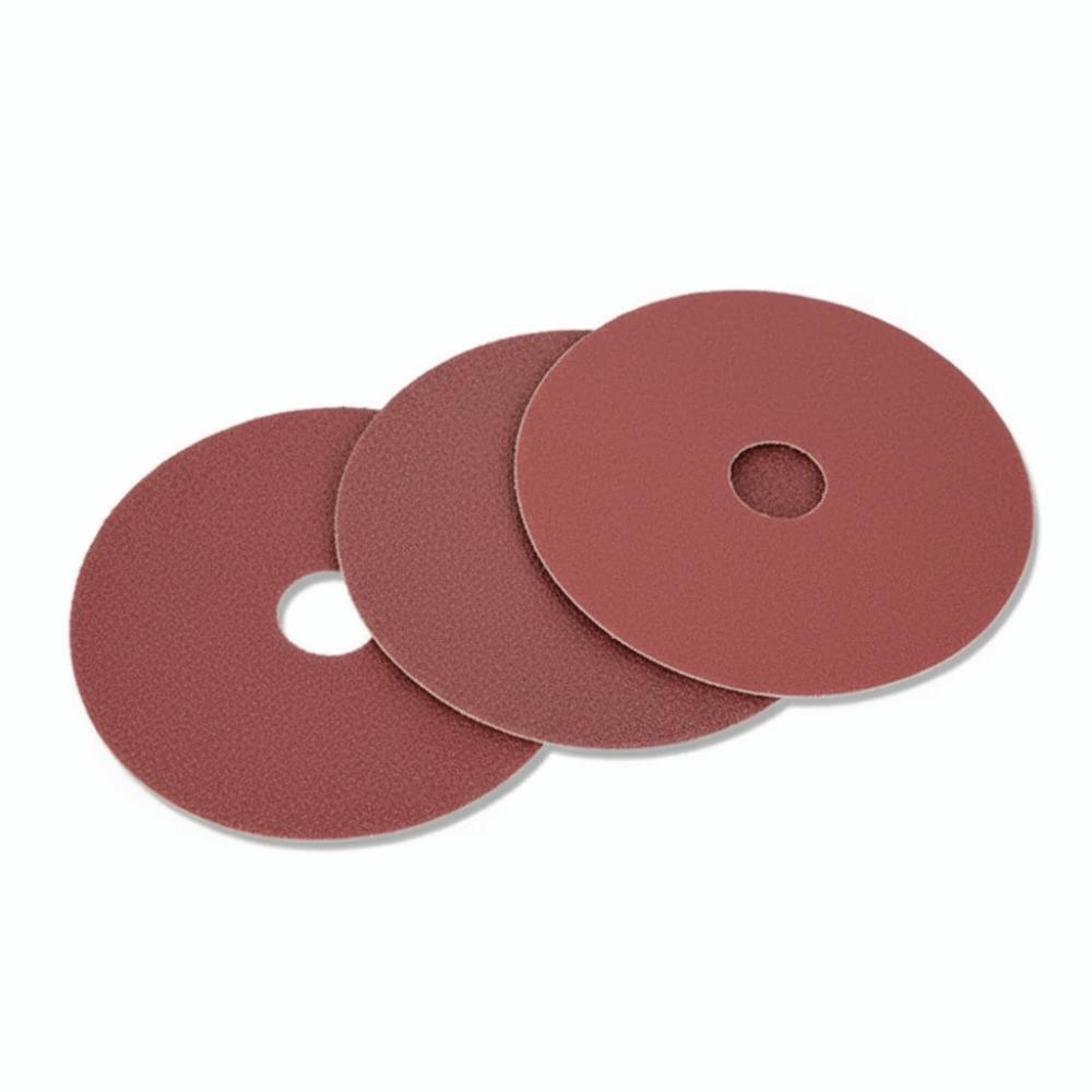 50 Pcs Hard Fiber Sandpaper Abrasive 4Inch Hand Sanding Tool Diameter 100mm Sanding Disc Wood