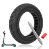 Black Ulip 8.5*2(50-134) Off-road Solid Tire for VSETT 9 & 9+ / ZERO 9 / Inokim Light 2 Scooters