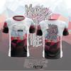 Camouflage Splatter Paint T-Shirt Men's Midnight Run Quick-Dry Sports Tee Breathable Mesh Crew Neck Short Sleeve Top
