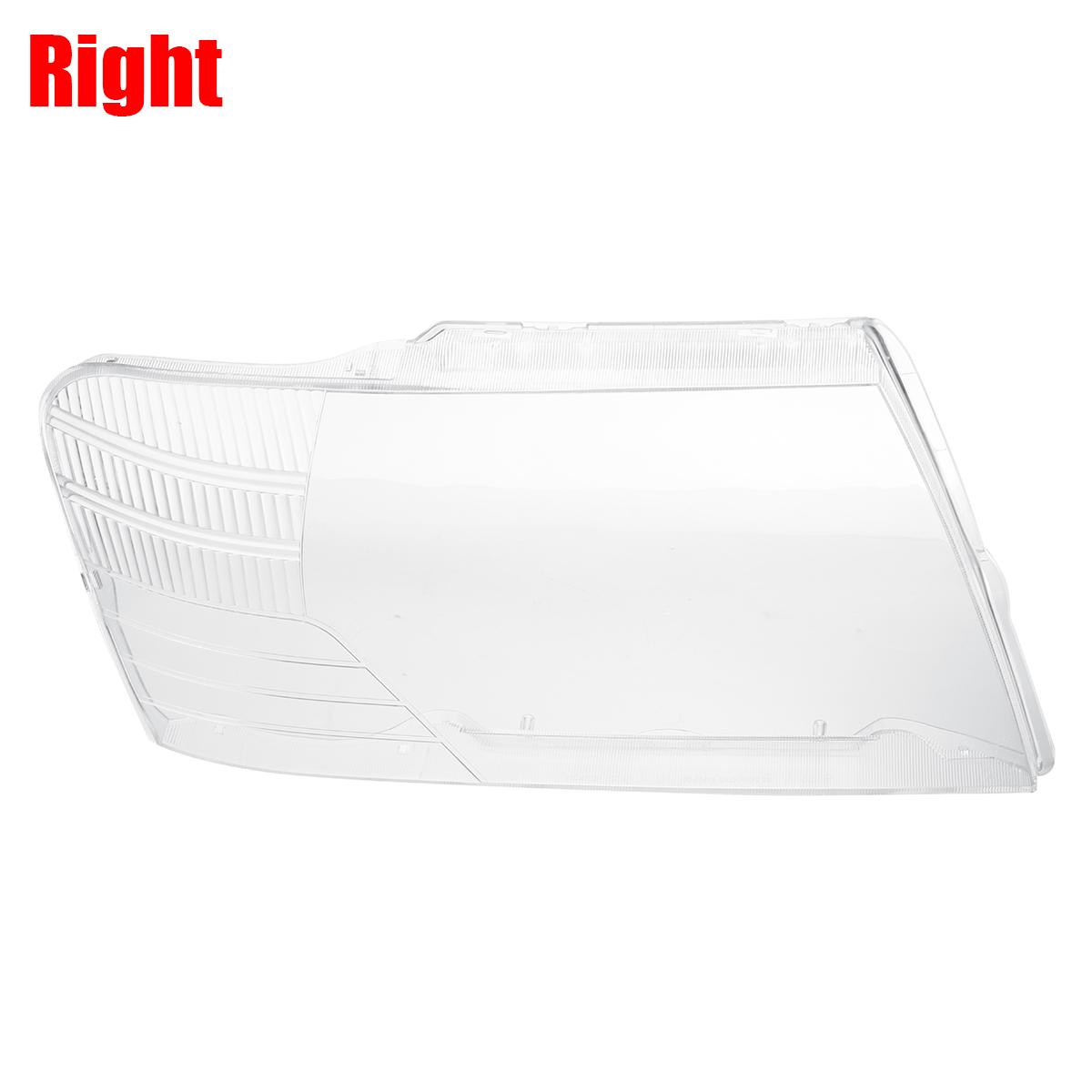 

Pair Head Light Lamps Shell Lampshade Lampshade Headlight Cover Lens Glass For Mitsubishi Pajero V73 V75 V77 2003-2007 Right