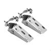 2 Pieces E Bike Rear Pedals Anti Slip Folding Sturdy Replacement Metal Lightweight Accessory Footpeg