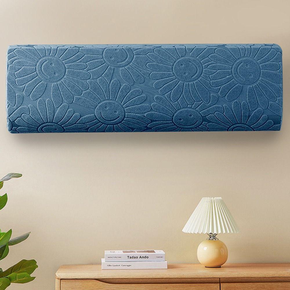 1Pcs Wall Mounted Air Conditioning Cover Elastic Fabric Air Conditioner Protector Fan Dust Cover