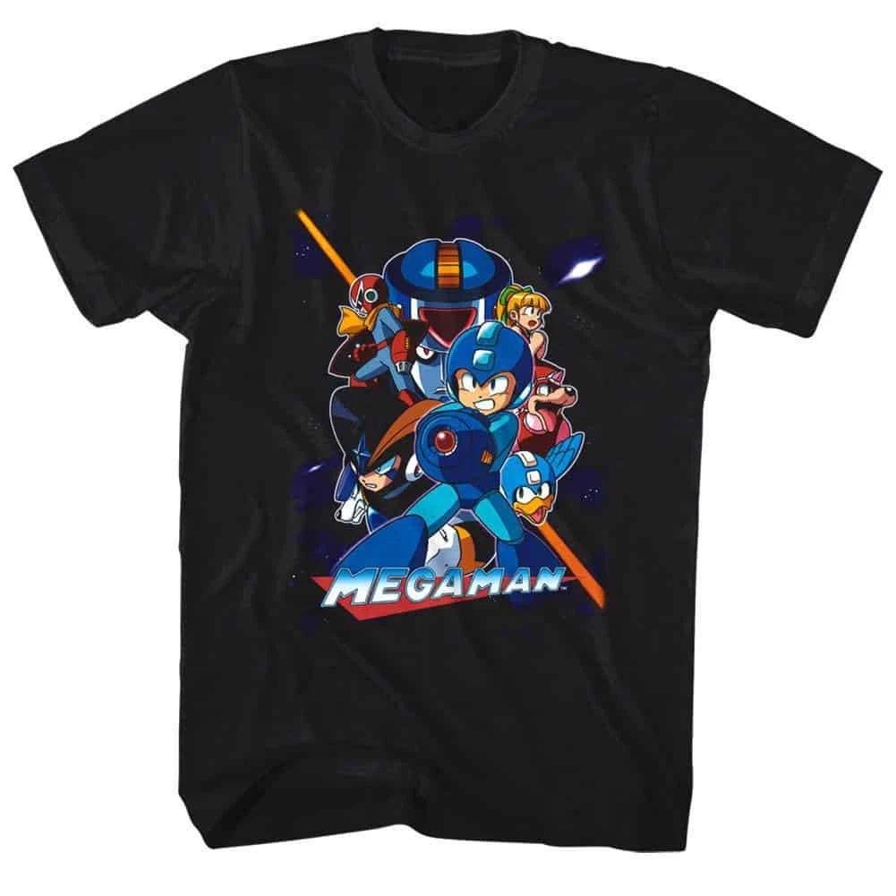 MegaMan Character Collage T Shirt XXL