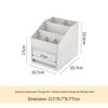 Schubladen-Stil Stapelbarer Schreibtisch-Organizer für Kosmetik & Schreibwaren