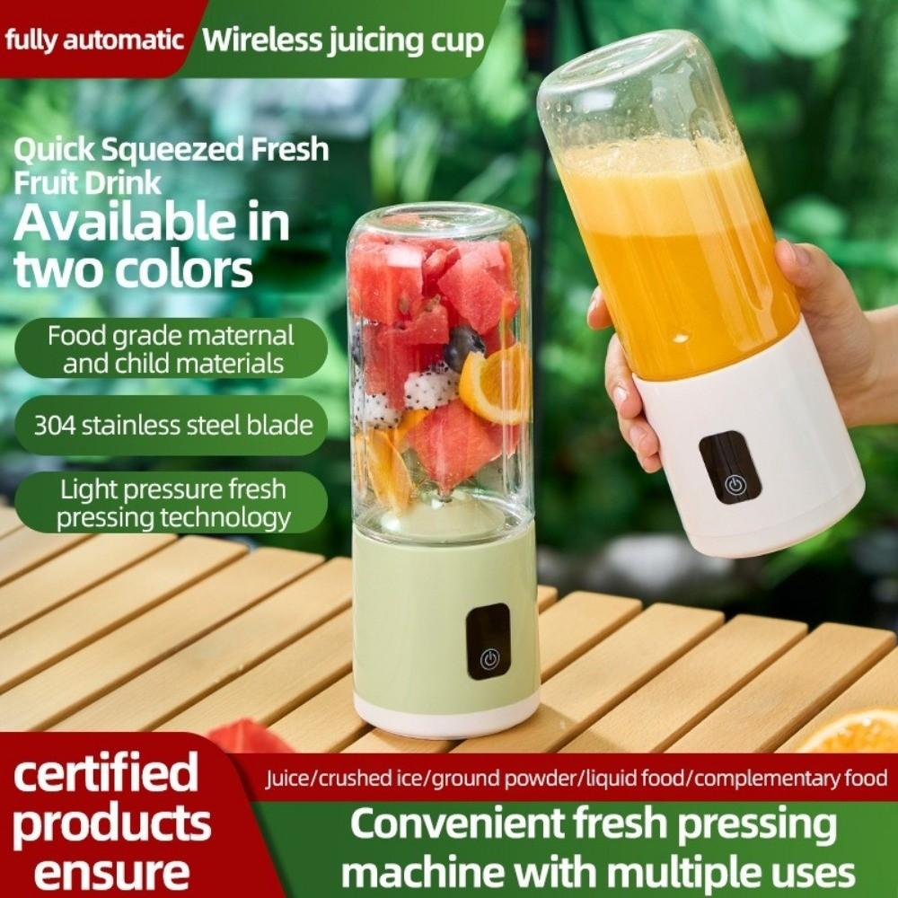 USB Rechargeable Electric Fruit Juicer Portable Fruit Blender Cup Fruit Extractor Cup Summer