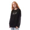 DKNY Damen-Sweatshirt aus Scuba-Wildleder