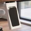 Digital Detox Beholder Under Skrivebord Telefonholder, 3D Printet Skjult Smartphone Opbevaring til Produktivitetsforbedrende Enhed Kontor Hjemme Skrivebord, Universel