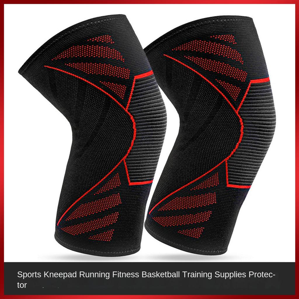 Sports Kneepad Running Fitness Basketball Men's Women's Training Supplies Protector Warm Non-slip Meniscus Protection Nylon