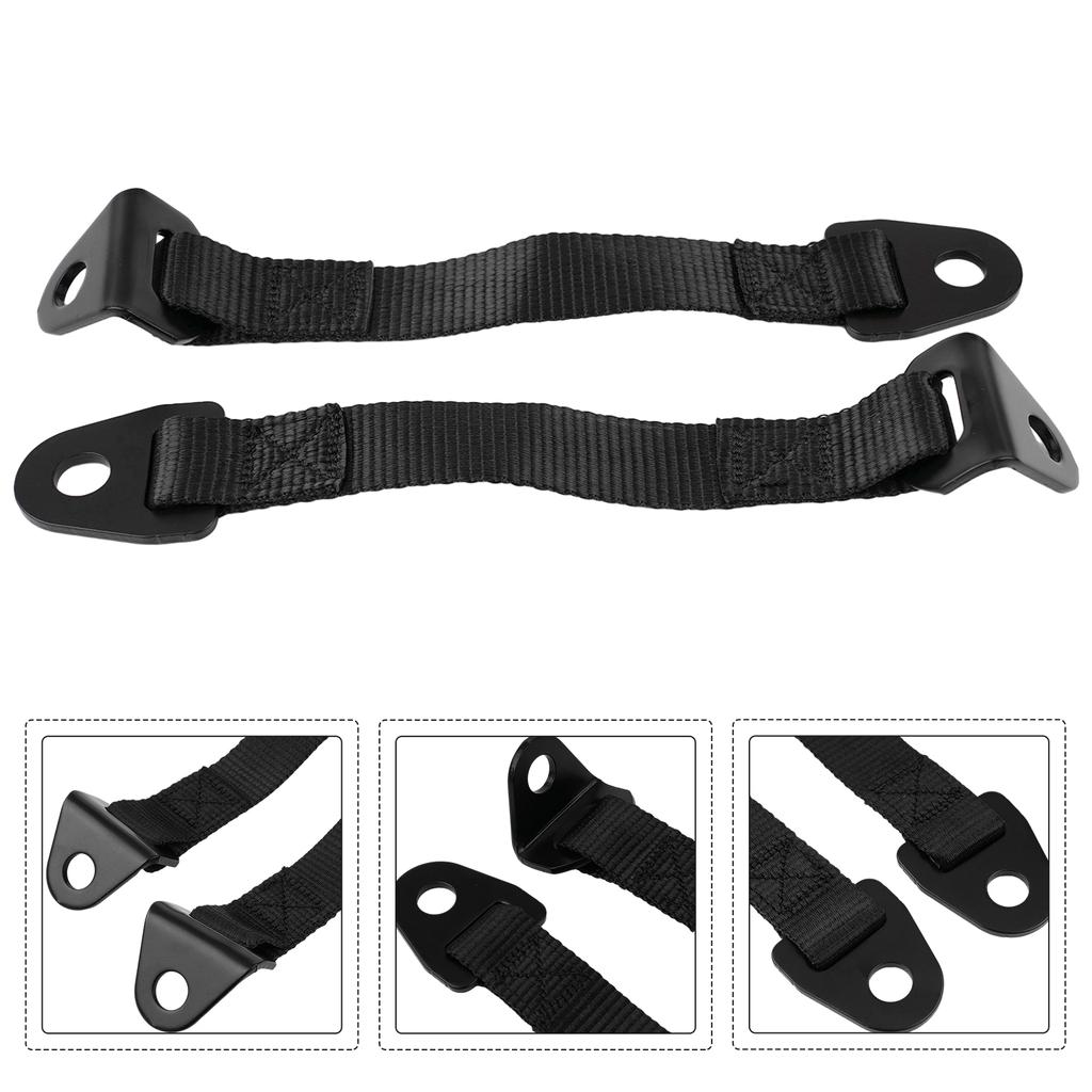 2 szt. Regulowany ogranicznik drzwi samochodu Pasek kontrolny do Can Am Maverick X3 Paski drzwiowe wewnętrzne części zamienne