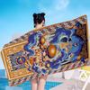 Bohemian Hippie Style Microfiber Beach Towel Absorbent Quick Dry Soft Yoga Swimming Resort Mountain Climbing Towel