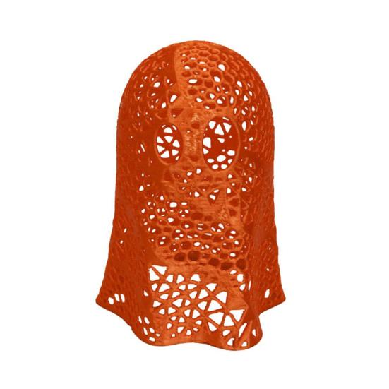 1/2Pcs Halloween Ghost Tea Light Holder 3D Printed Hollow Ghost Votive Candle Cover Decoration Holiday Party Table Centerpiece Ornament