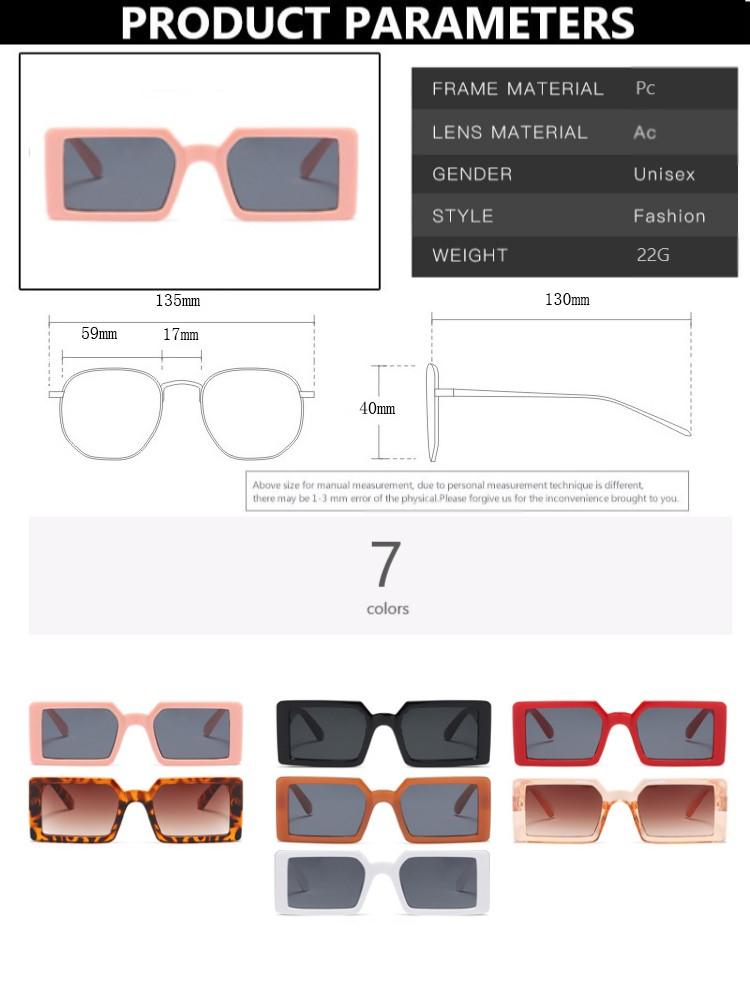 Latest Sun Square Shape Cute Sunglasses UV400 for Boy Girl Toddler Lovely Colorful Rectange Sun Eyeglasses Oculos De Sol