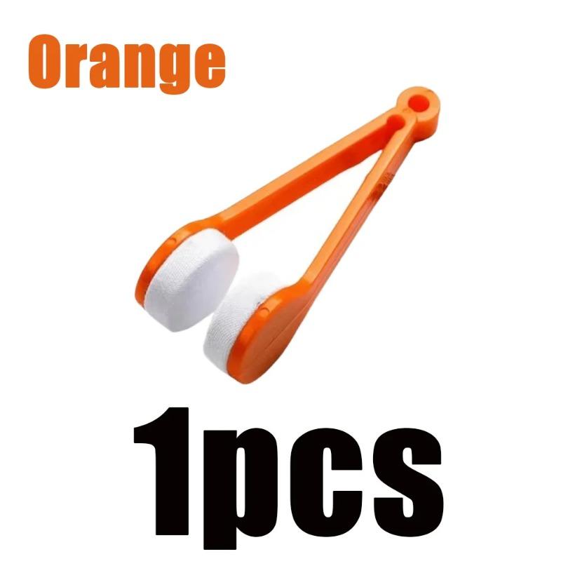 

1/3/5 шт. Портативная мини-щетка для чистки очков Многофункциональная мини-щетка Микрофибра Для протирки солнцезащитных очков Аксессуары Инструменты Orange 1pc