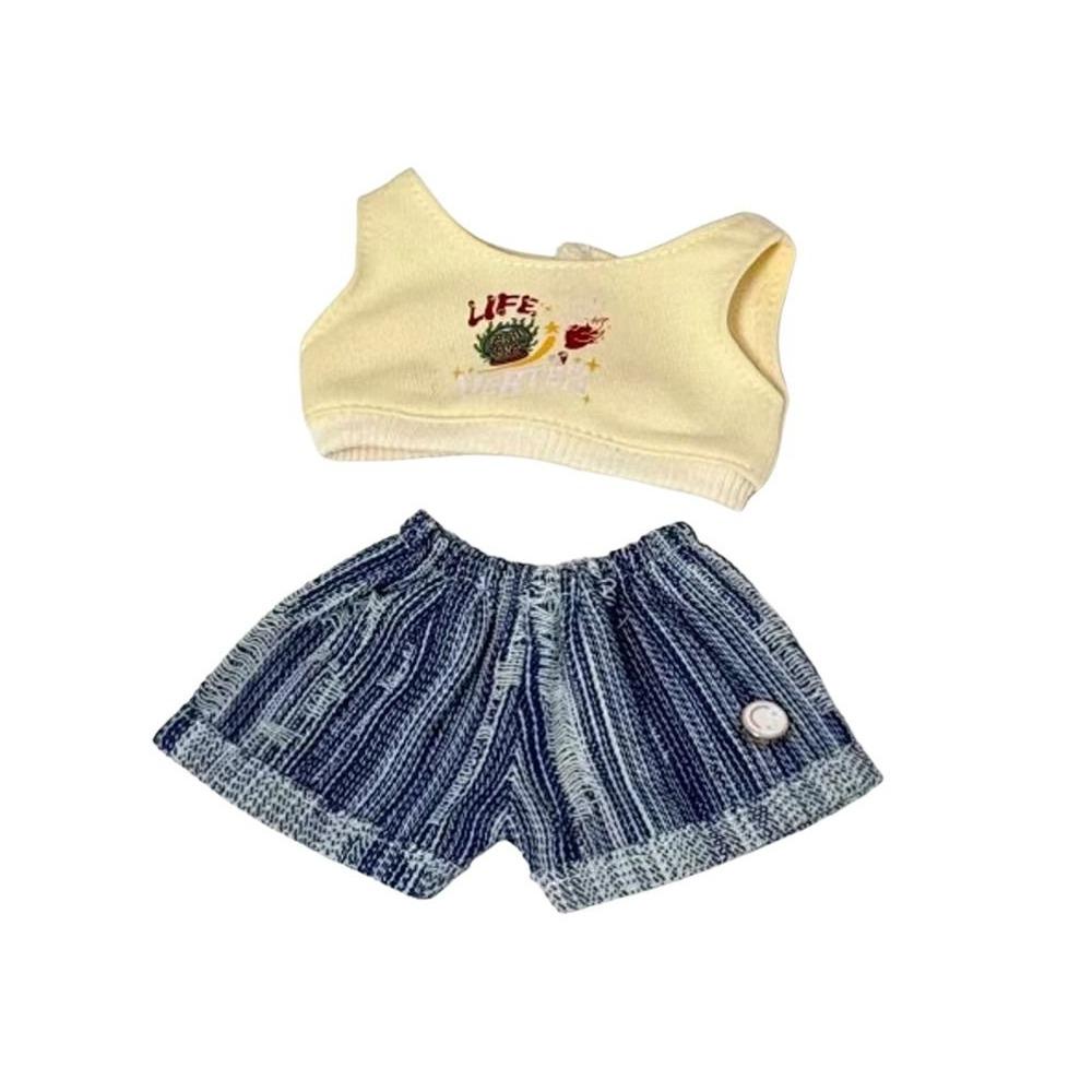 Replacement Outfit Miniature Vest Pants Set Doll Couples Dress Suit  Cotton Stuffed Doll