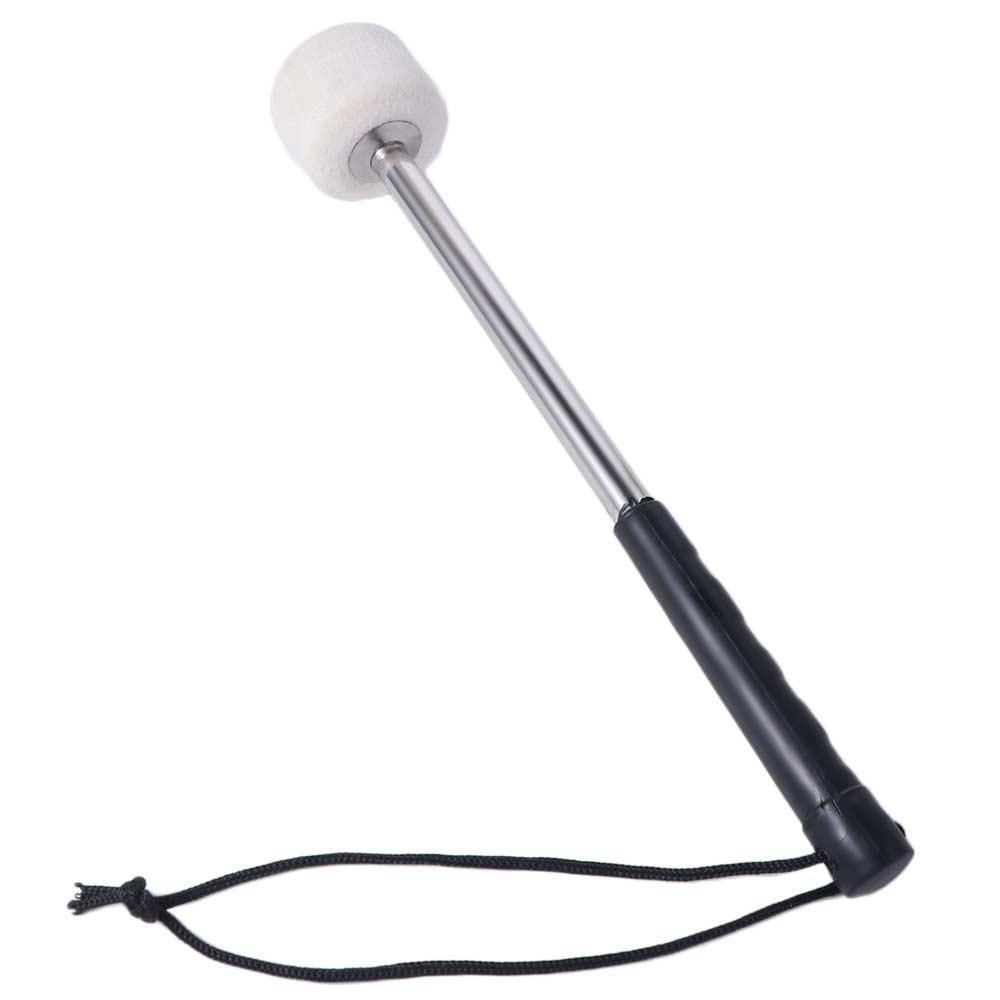 1Pc Ergonomics Handle Metal Drum Stick Hanging Rope Instrument Sticks For Beginners