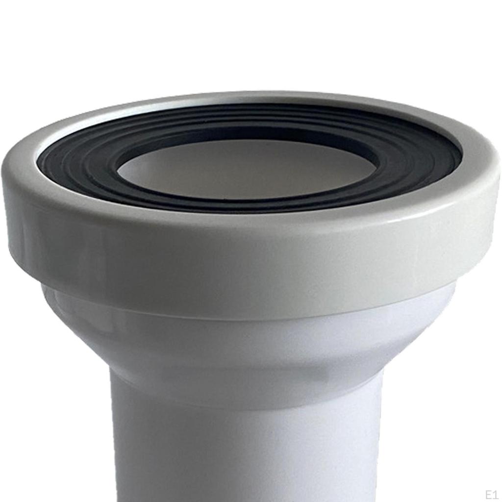 Offset Toilet Flange Connector Extension Adapter 4 inch PVC Shifter for Plumbing