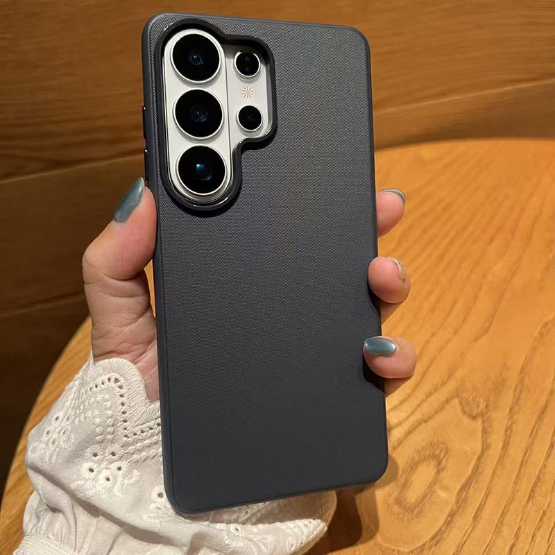 Soft Matte Texture Phone Case For Samsung Galaxy S26 S25 S24 S23 Ultra Protective Back Cover Slim Fit Anti-slip Mobile Shell