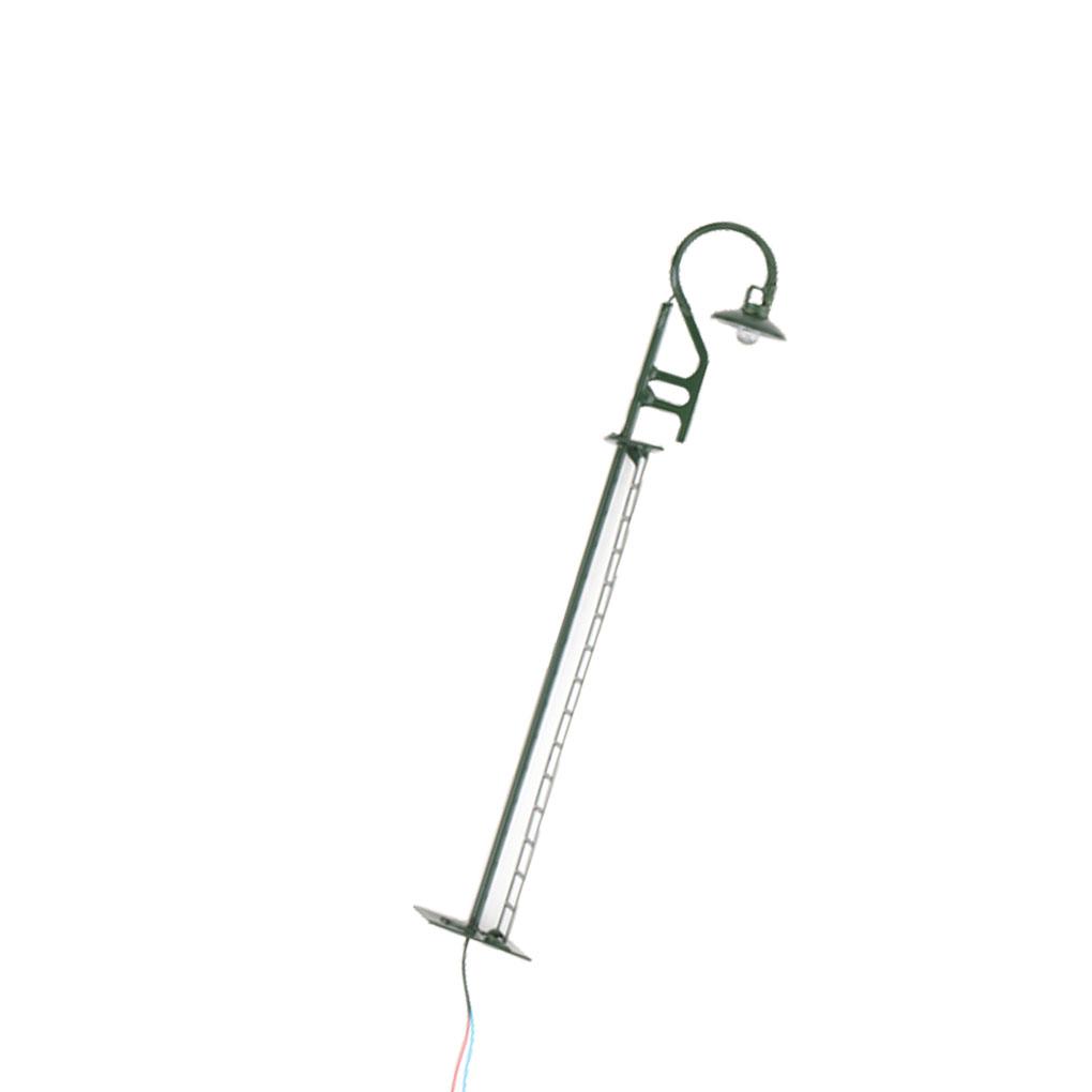 

Модель Железнодорожный Светильник Уличный Теплый Белый Ремесла Светодиодный Фонарный Столб Масштаб 1: 87 легких парковых светильников для микроландшафта