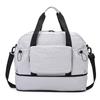 Foldable gym bag with dry and wet separation, expandable travel handbag, single shoulder crossbody travel bag, sports gym bag