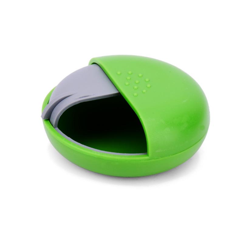 Compact Rotating Pill Box - Mini Portable Storage with Logo Printing