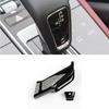 Black Gear Shift Knob Bottom Bracket P Button Part For Porsche Cayenne 2018-