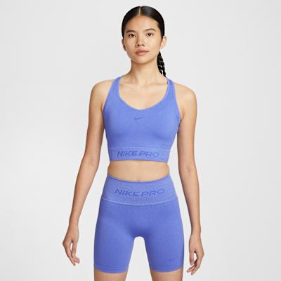 Nike Sleeveless Sports Shirts Women s Sapphire Blue Racerback S