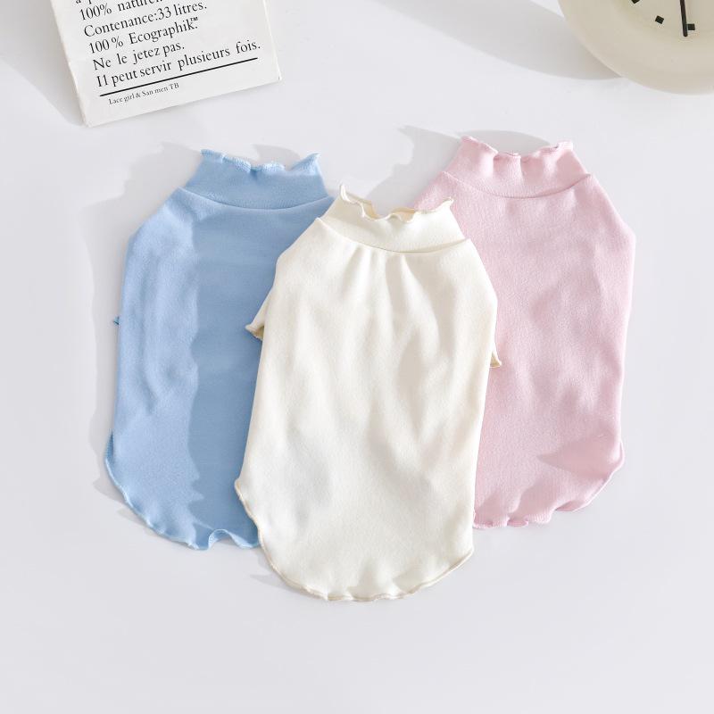Autumn/Winter Warm High Collar Pet Sweater: Versatile Thick Pullover for Dogs & Cats