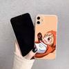 Anime Doma U-Umaru Phone Case For iPhone17,16,15,14,13,12,11 Plus,Pro Max Soft Transparent Cover