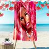 Nicki Minaj Print Beach Towel, Large Soft Quick Dry Towel for Beach Camping Swimming