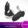 1 Pair Silicone Sleeve Protective Handle Cover for Oculus Quest 2 VR Glasses