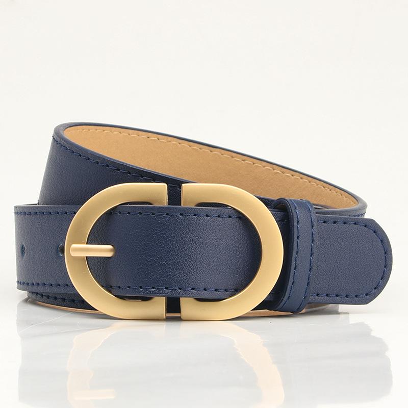 A Matte, High-end, Fashionable Korean-style Pu Belt for Women, Versatile for Outerwear and Jeans, and A Decorative Strap