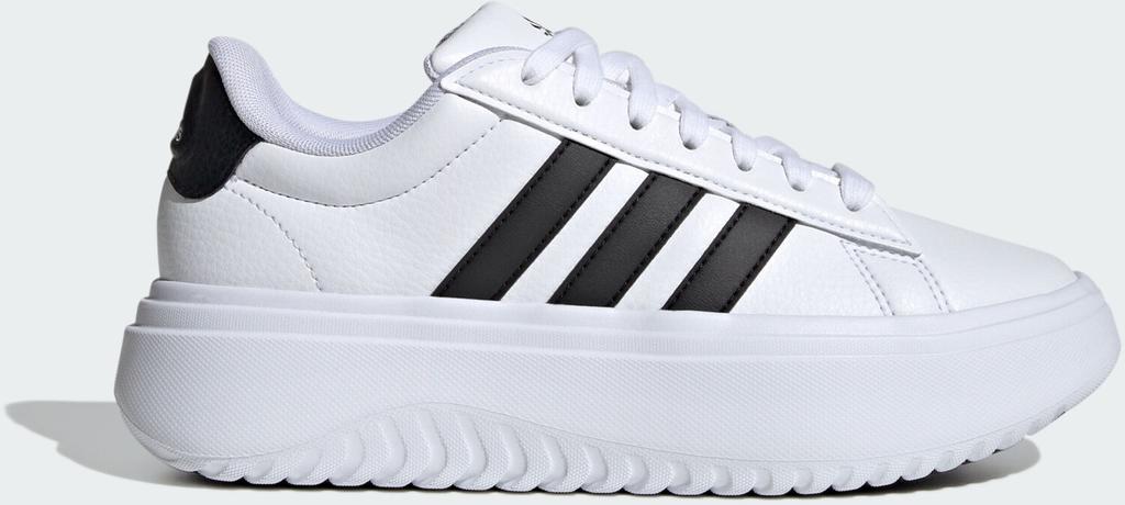 Кроссовки Adidas Grand Court Platform (IE1092) облачный белый/ядерный черный/ядерный черный