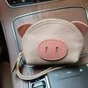 Pu Leather Cartoon Cute Little Pig Storage Coin Purse Mini Clutch Earphone Bag Gifts