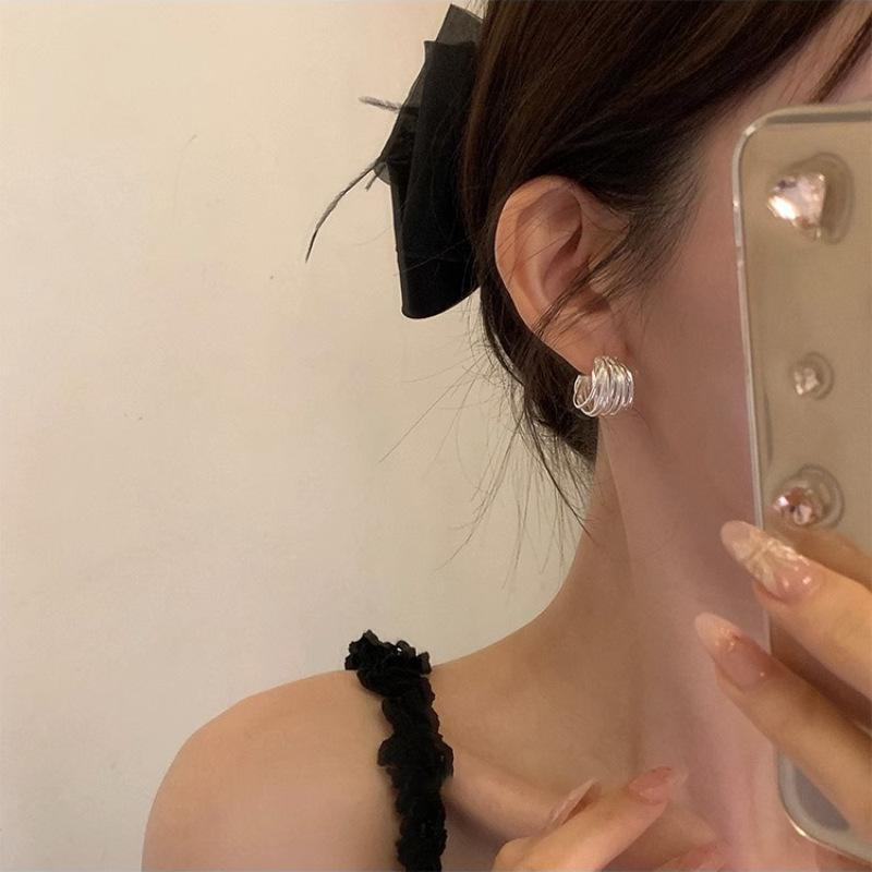 Xiaomi BF CLUB 925 Sterling Silver  Earrings For Women Trendy Interware Stud Earring Jewelry Prevent Allergy Party Accessories Gift