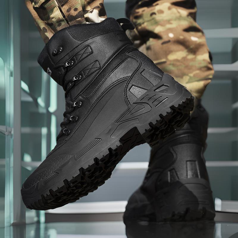New tactical boots combat boots physical training boots outdoor mountaineering boots tooling boots desert boots men