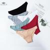 M-XL Women's Panties Lingerie Women's Cotton Briefs Low Waist Female Sport Bikini Underpants Elasticity Comfortable Underwear