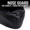Front Nose Guard Piece for Helmet Repair Needs, ABS Nose Deflector Insert for Daily Commute, Short Distance Travel, and Nose Area Service