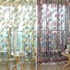 3D Luxury Sheer Curtains for Living Room The Bedroom Kitchen Tulle for Windows Voile Yarn Curtains Curtains for Bedroom 1pcs